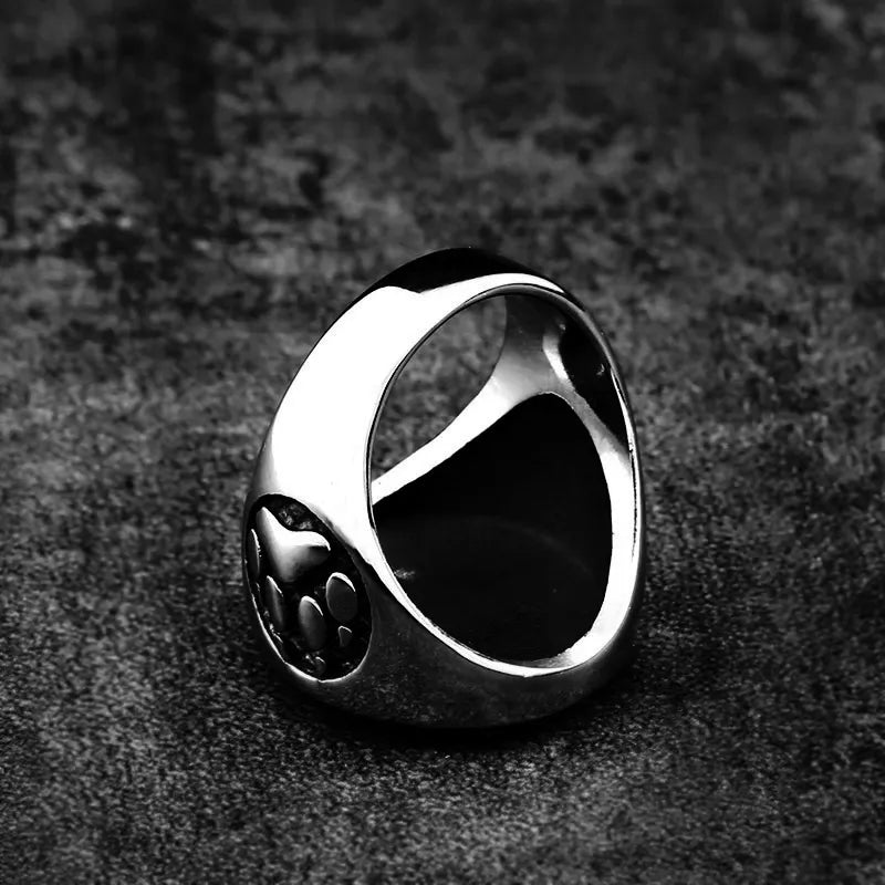 Rune Bear Claw Ring