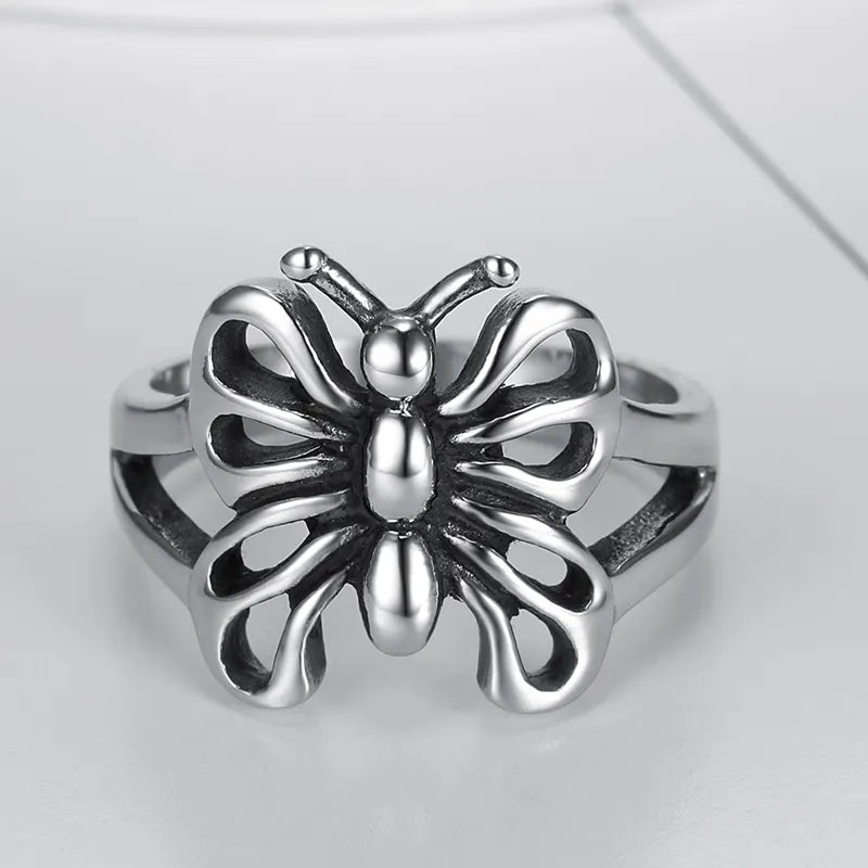 Adjustable Butterfly Ring