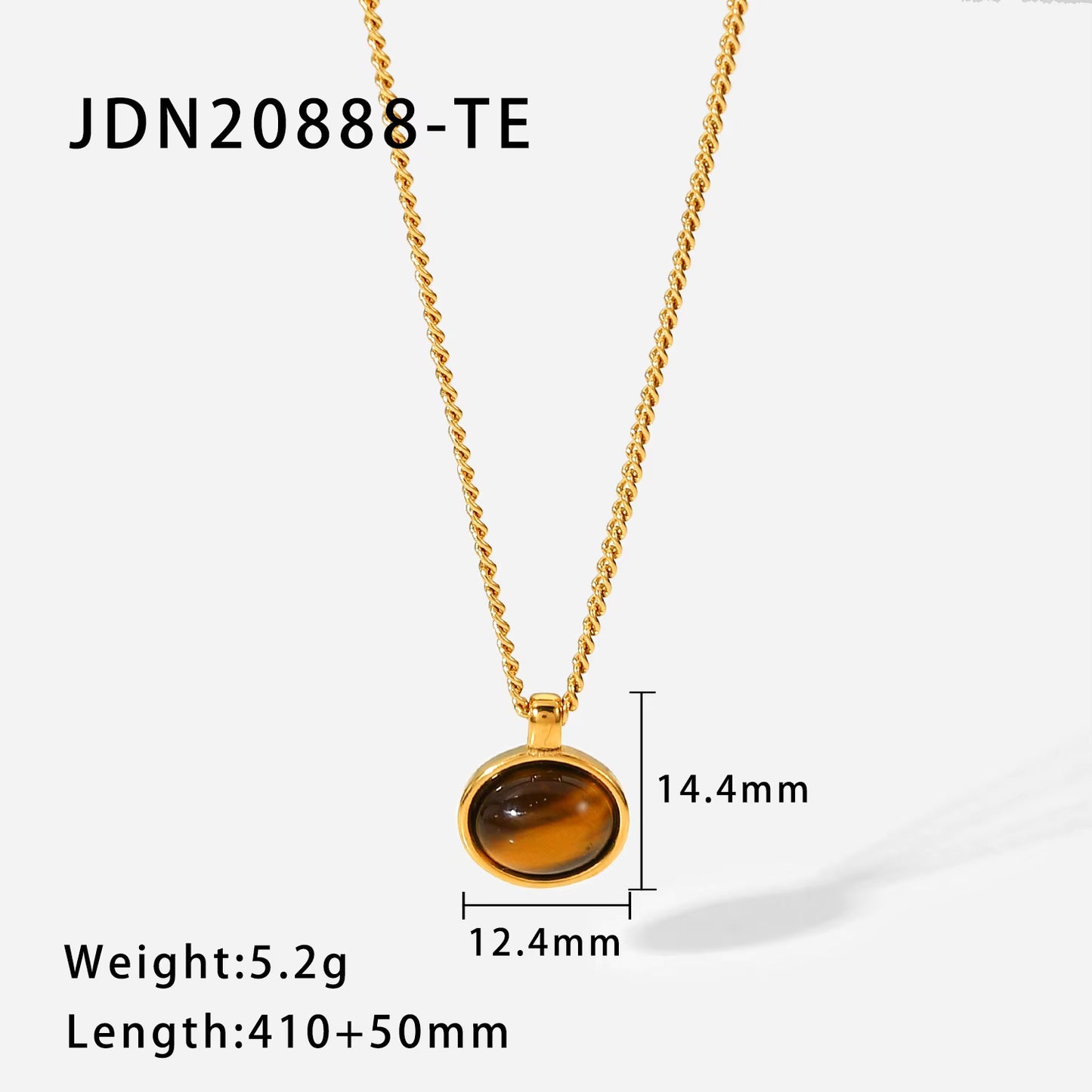 Golden Serenity Pendant
