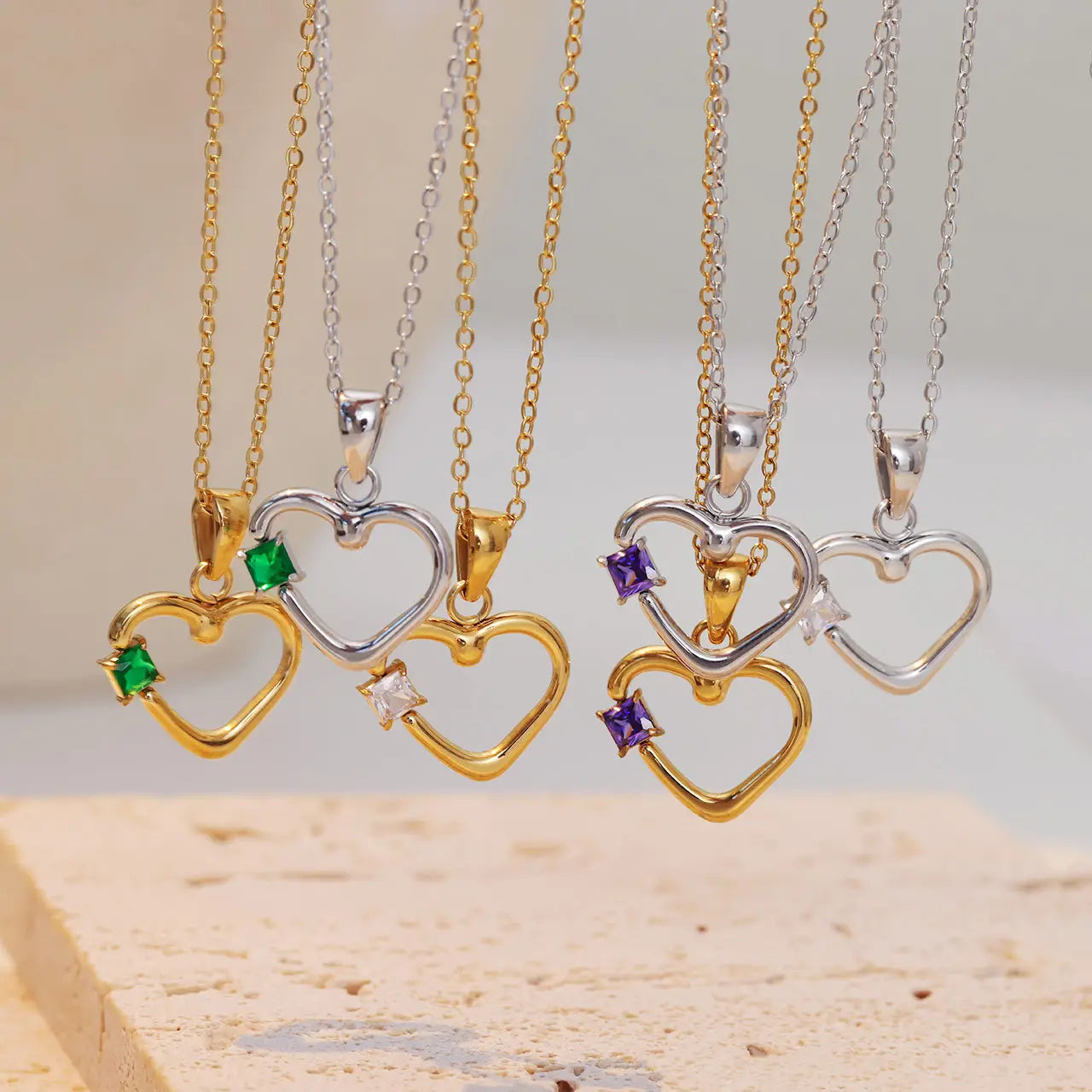 Gem Heart Necklace