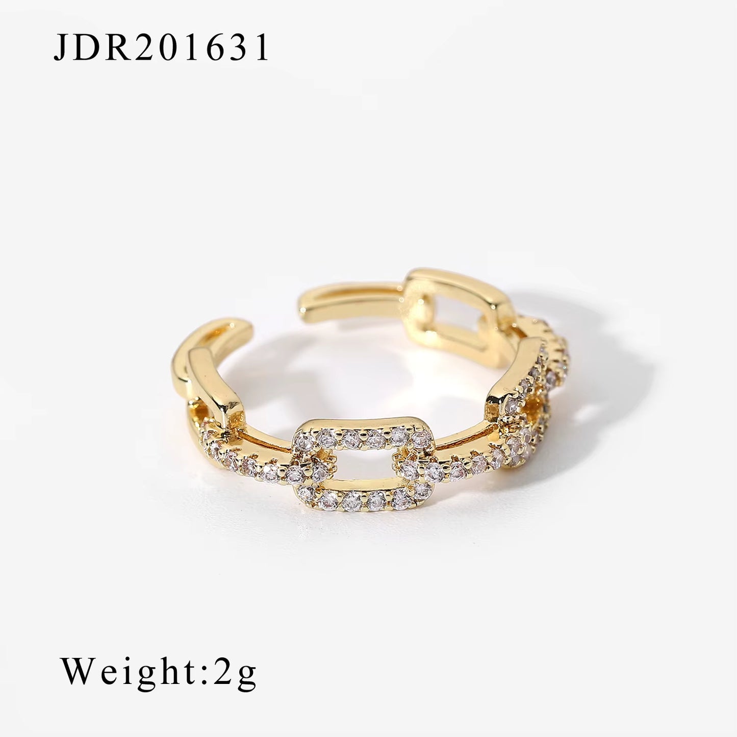 Gold Chain Ring