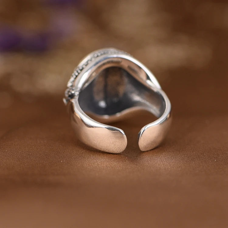 Gold Eye Ring