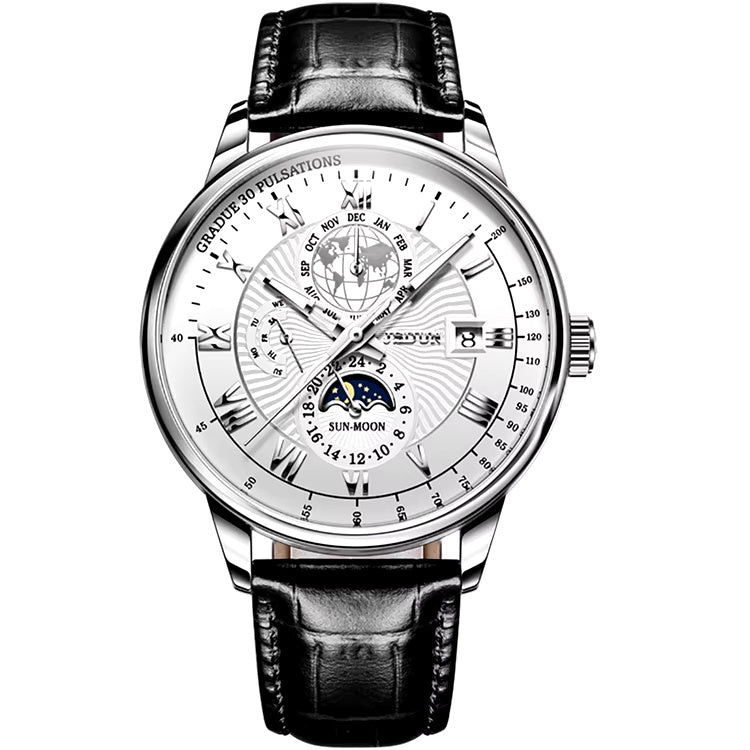 Globe Motif Watch