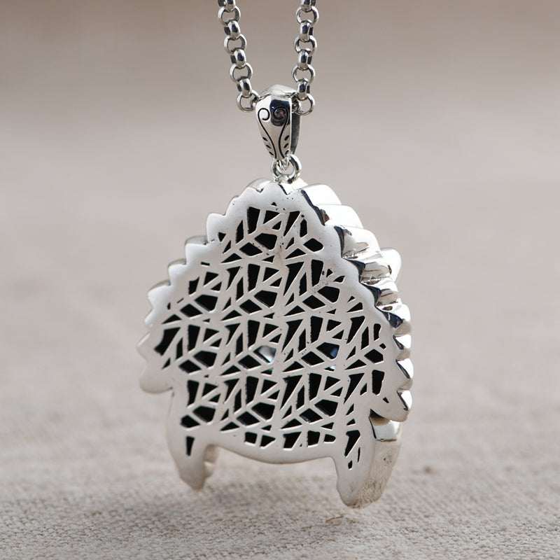 Feather Cat Necklace