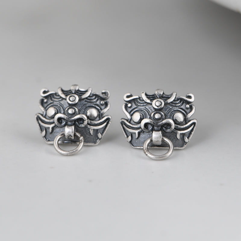 Taotie Earrings