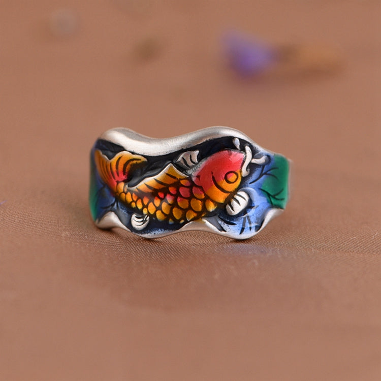 Drip Fish Ring