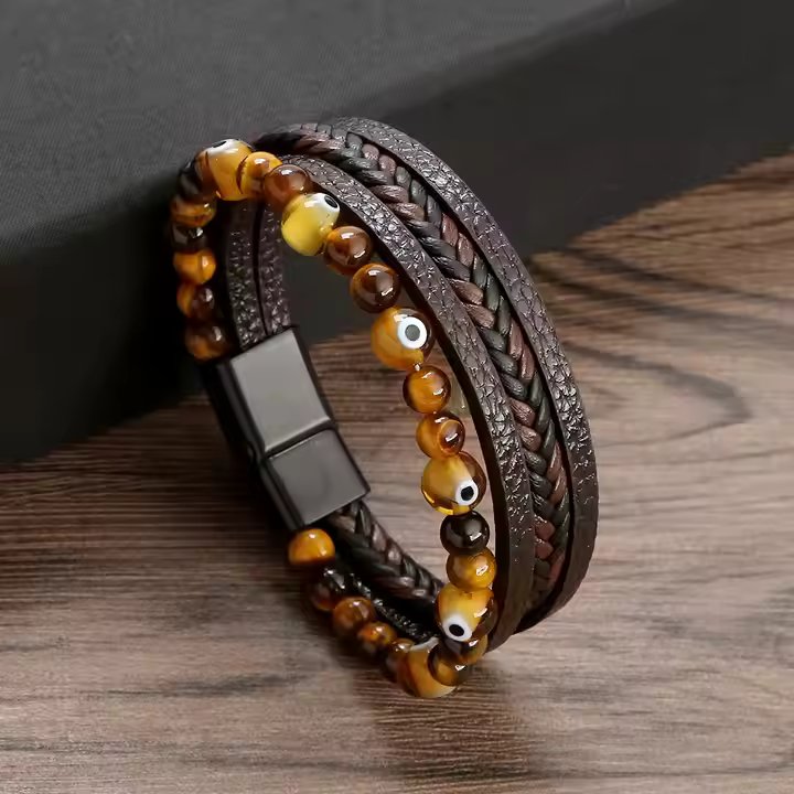 Leather Protection Bracelet