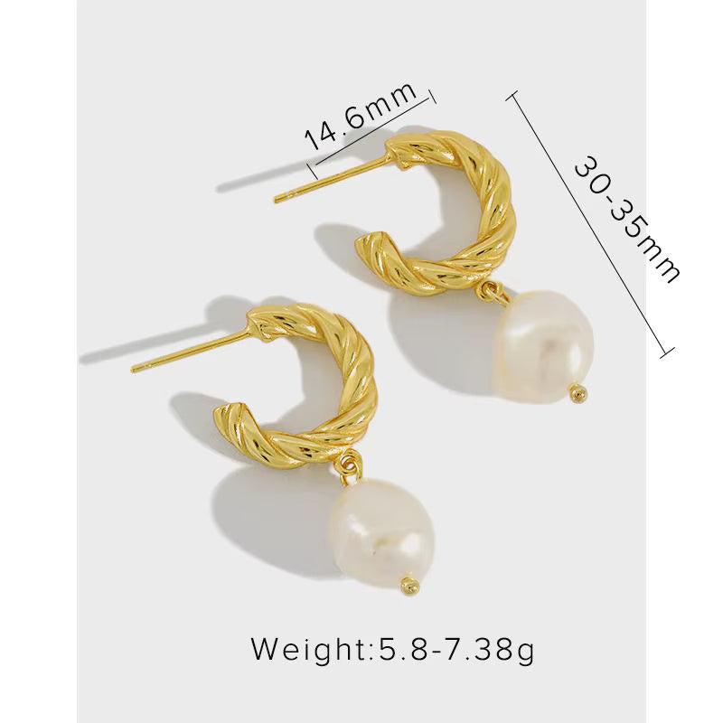 Pearl Drop Earrings
