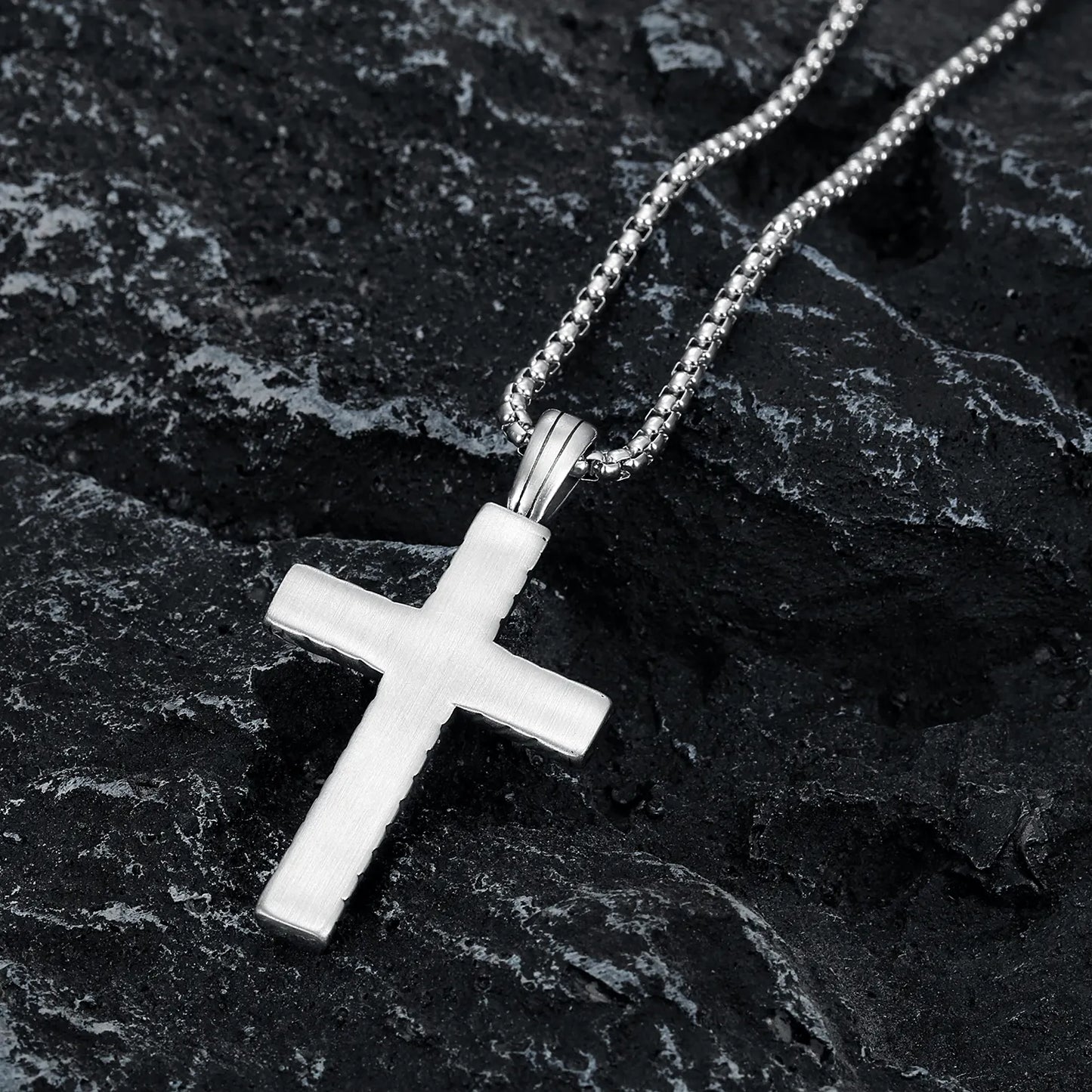 Leaf Cross Pendant