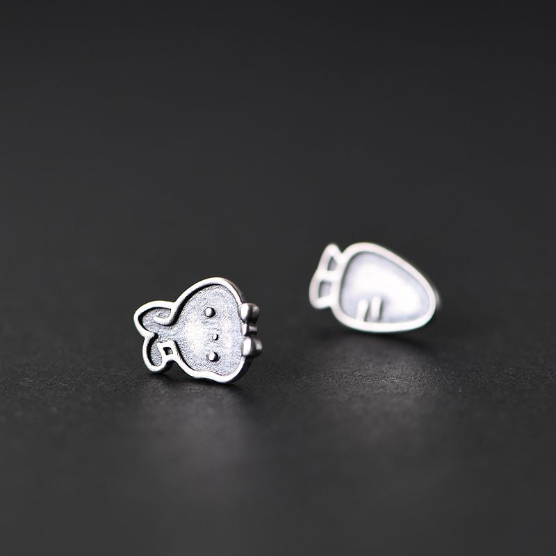 Rabbit Carrot Earrings