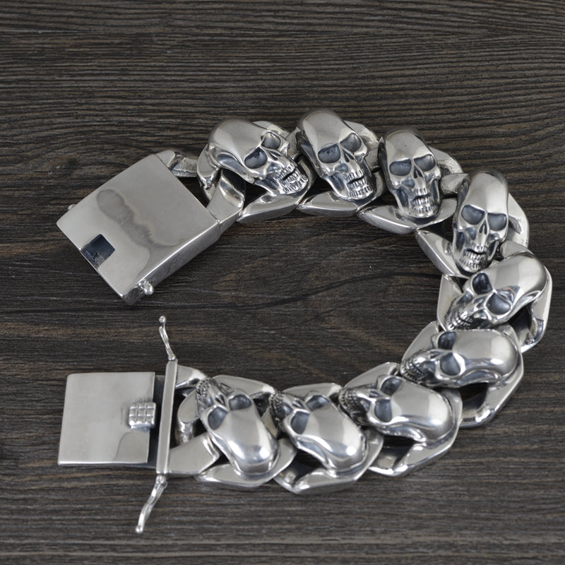 Rock Skull Bracelet