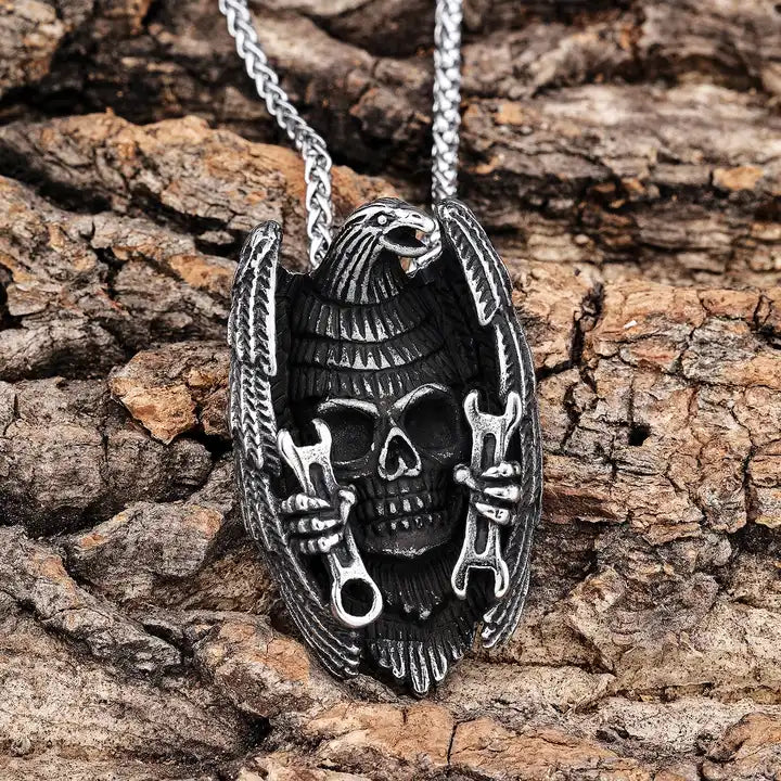 Skull Wing Pendant