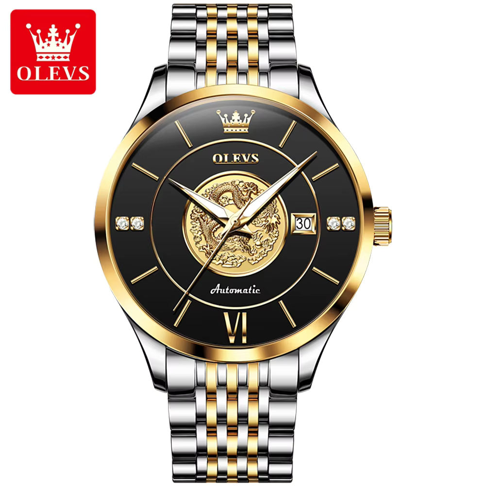Gold Dragon Watch