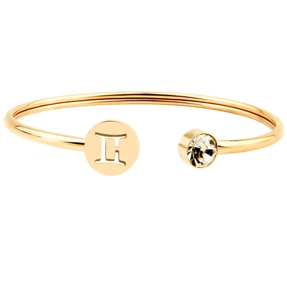 Crystal Zodiac Cuff