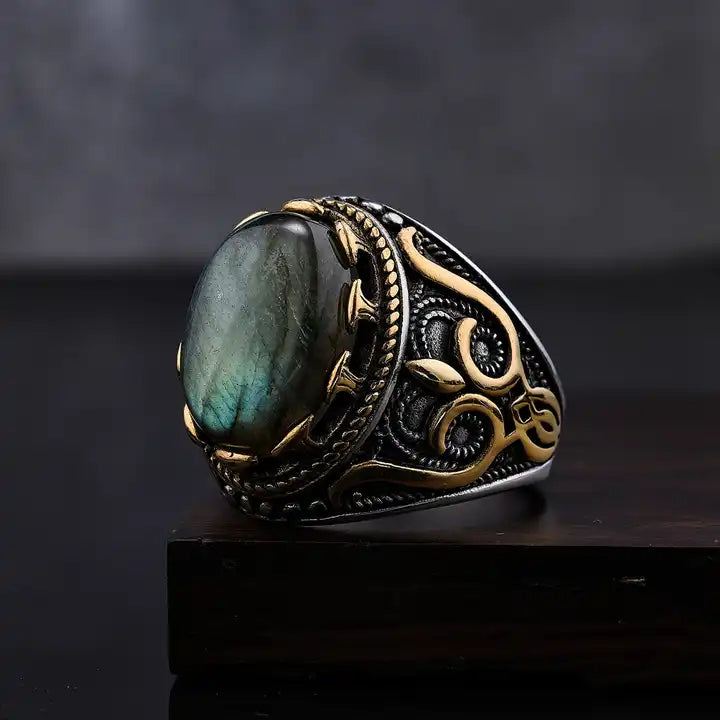 Moonstone Natural signet ring