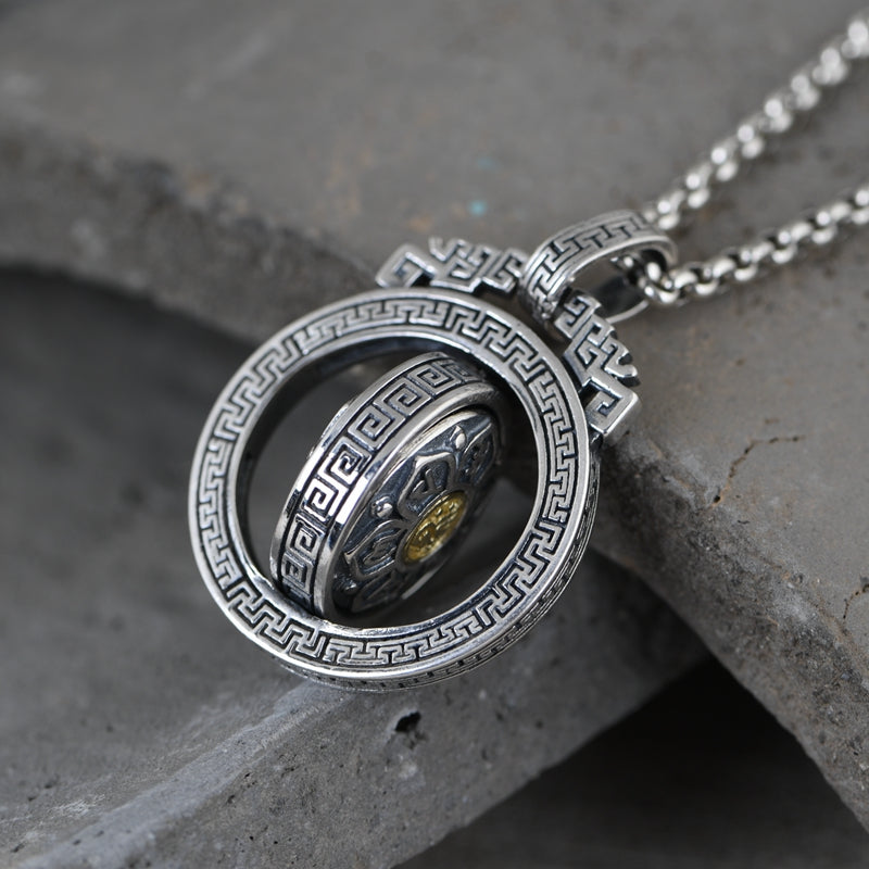 Buddhist Six Character Mantra Necklace