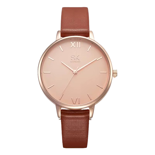Rose Gold Stainless Steel Watch