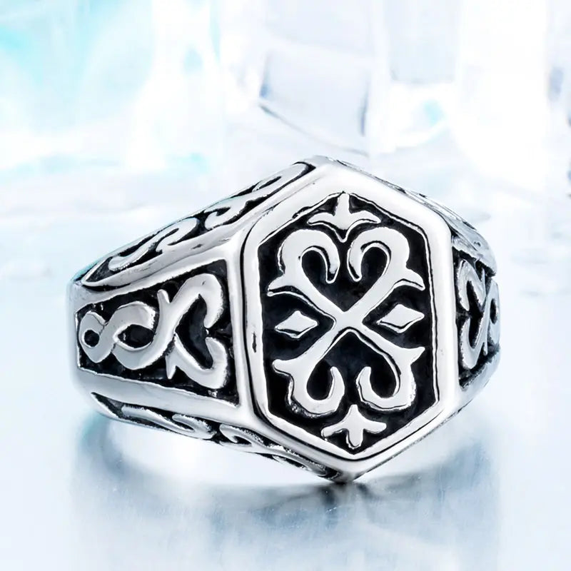 Silver Thorn Ring