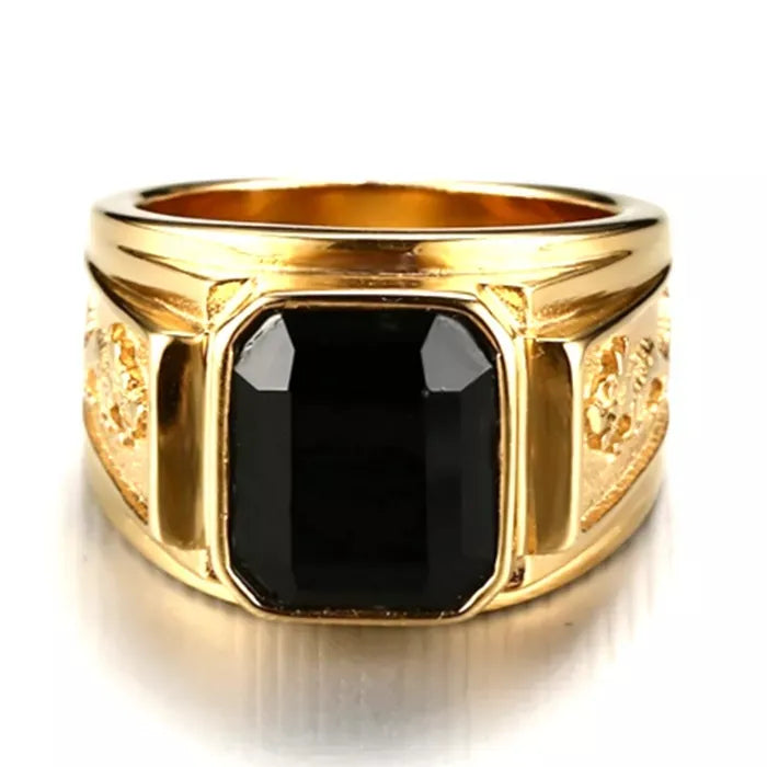 Obsidian Majesty Ring