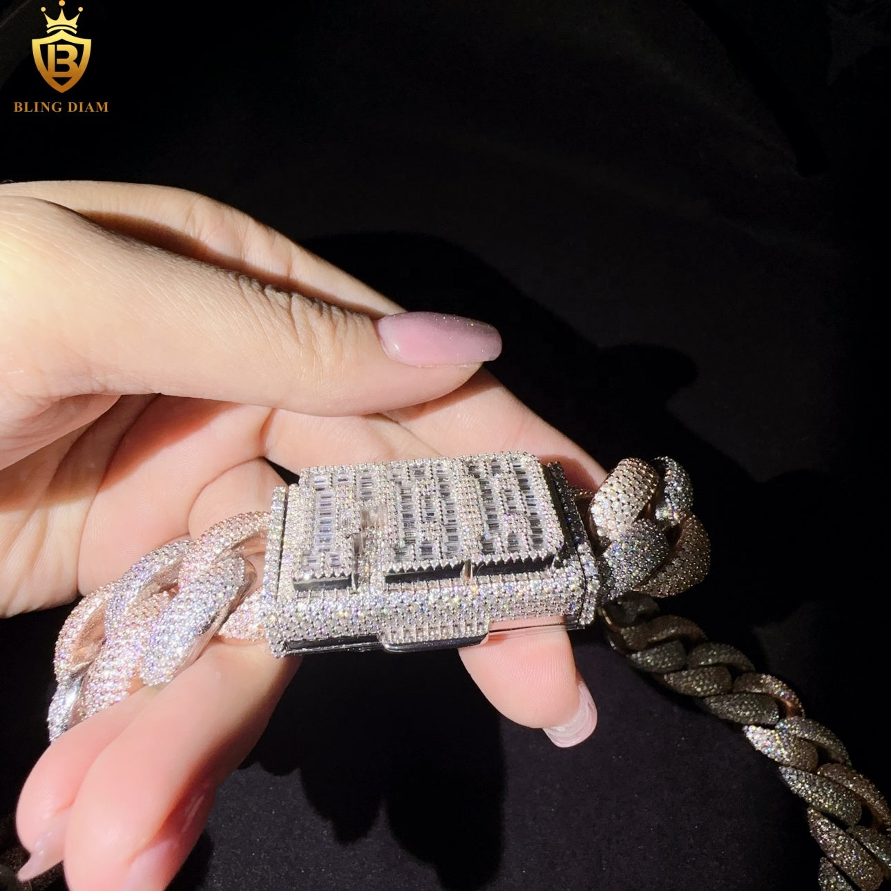 20mm Sterling Silver 925 Miami Cuban Link Chain