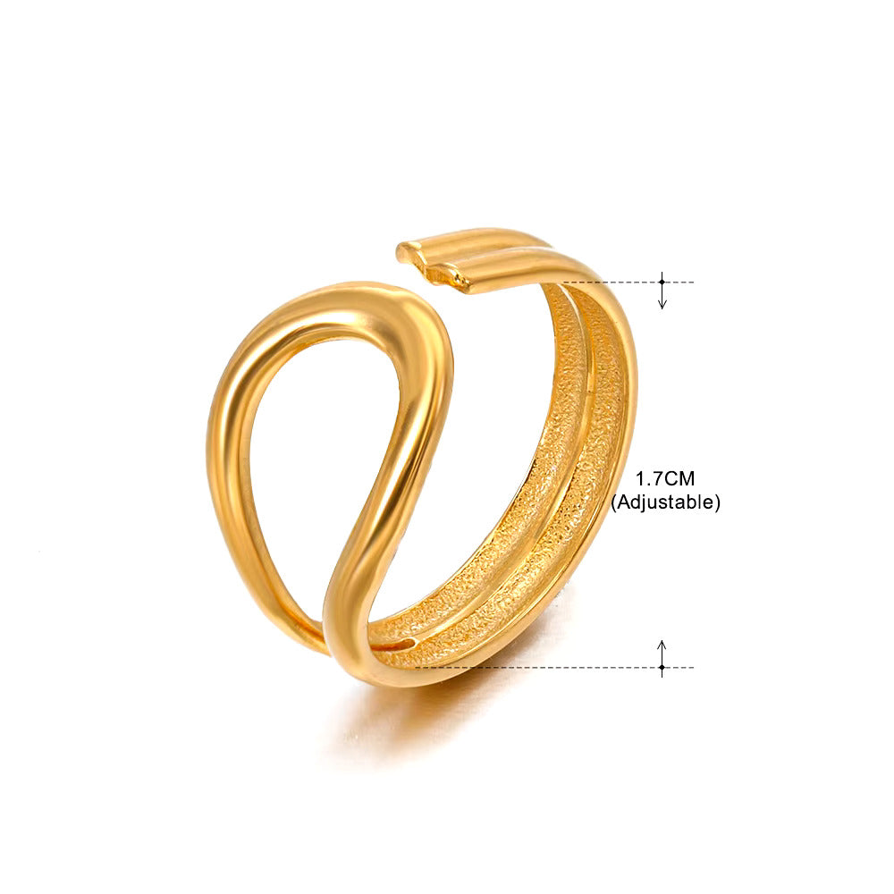Gold Knuckle Ring