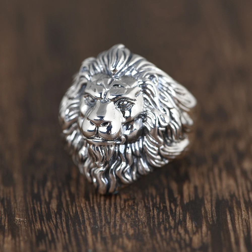 Lion Head Ring