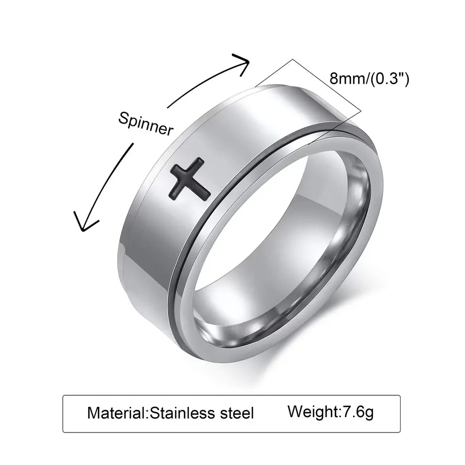 Spinner cross rings