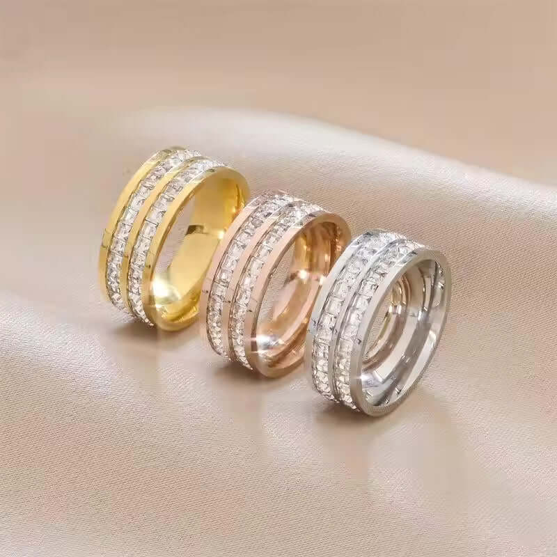 Trendy Square Ring