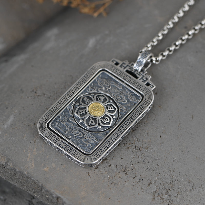 Buddhist Vajra Pestle Necklace