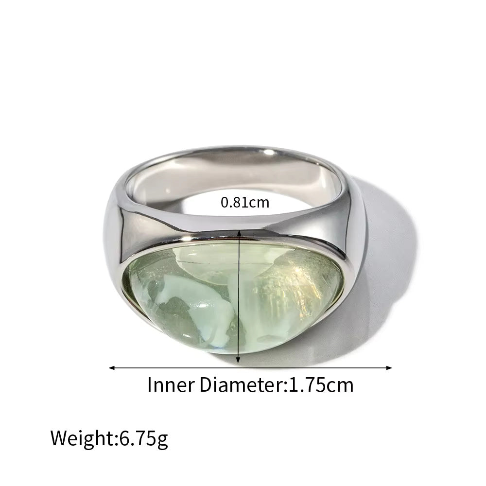 Natural Gemstone Ring