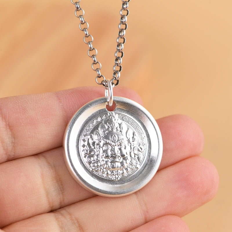 Buddhist Yellow God Necklace
