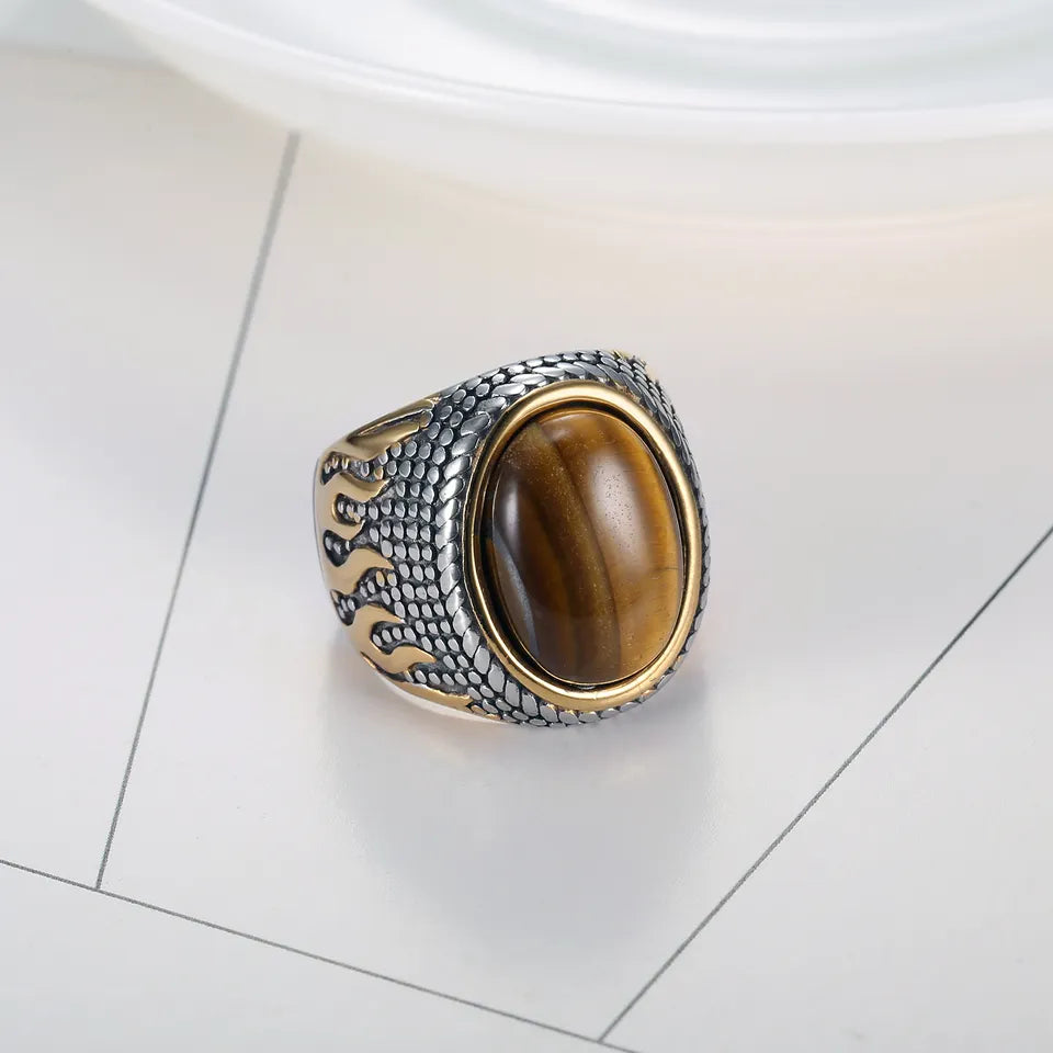 Tiger Eye Ring