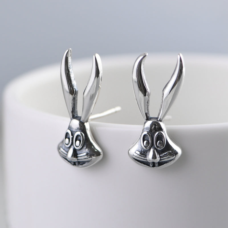 Big Rabbit Ear Earrings