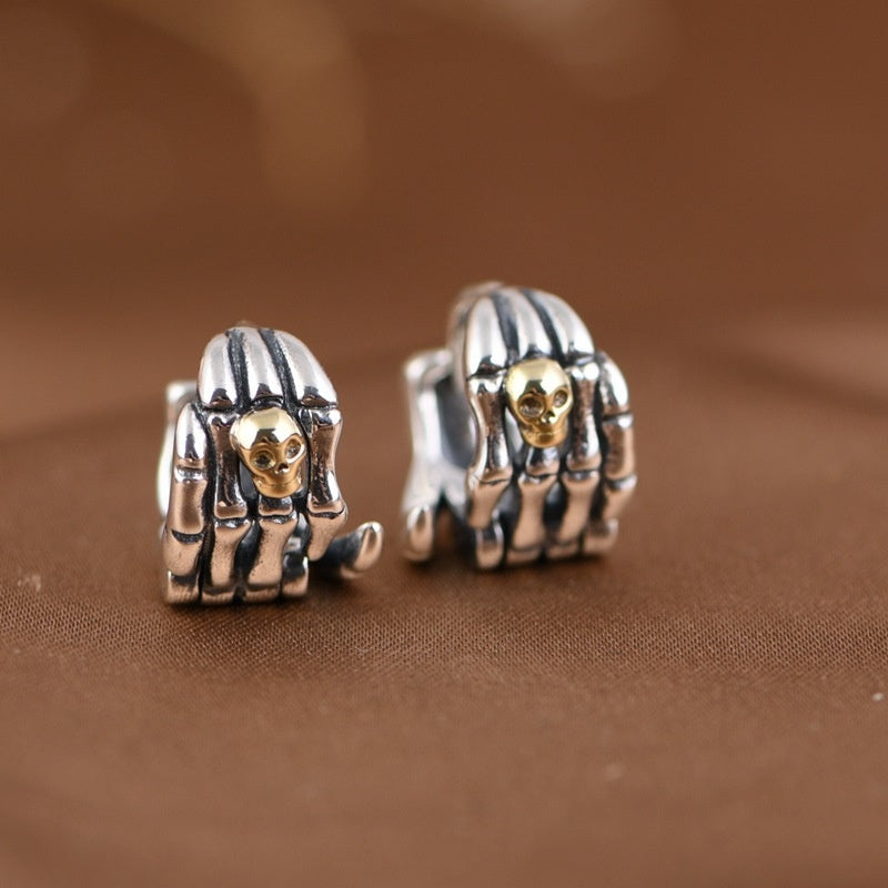 Skull Drop Earrings