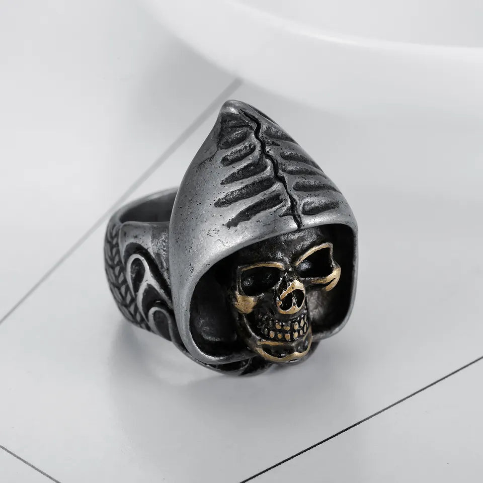 Greek God of Death ring