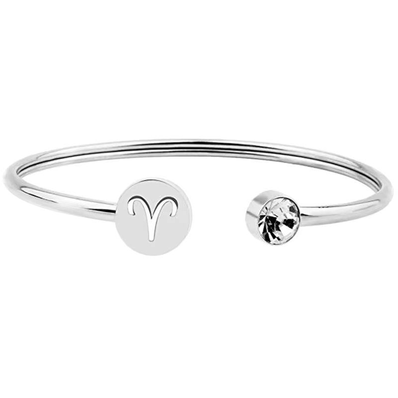 Crystal Zodiac Cuff