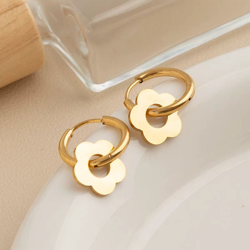 Geometric Dangle Earrings