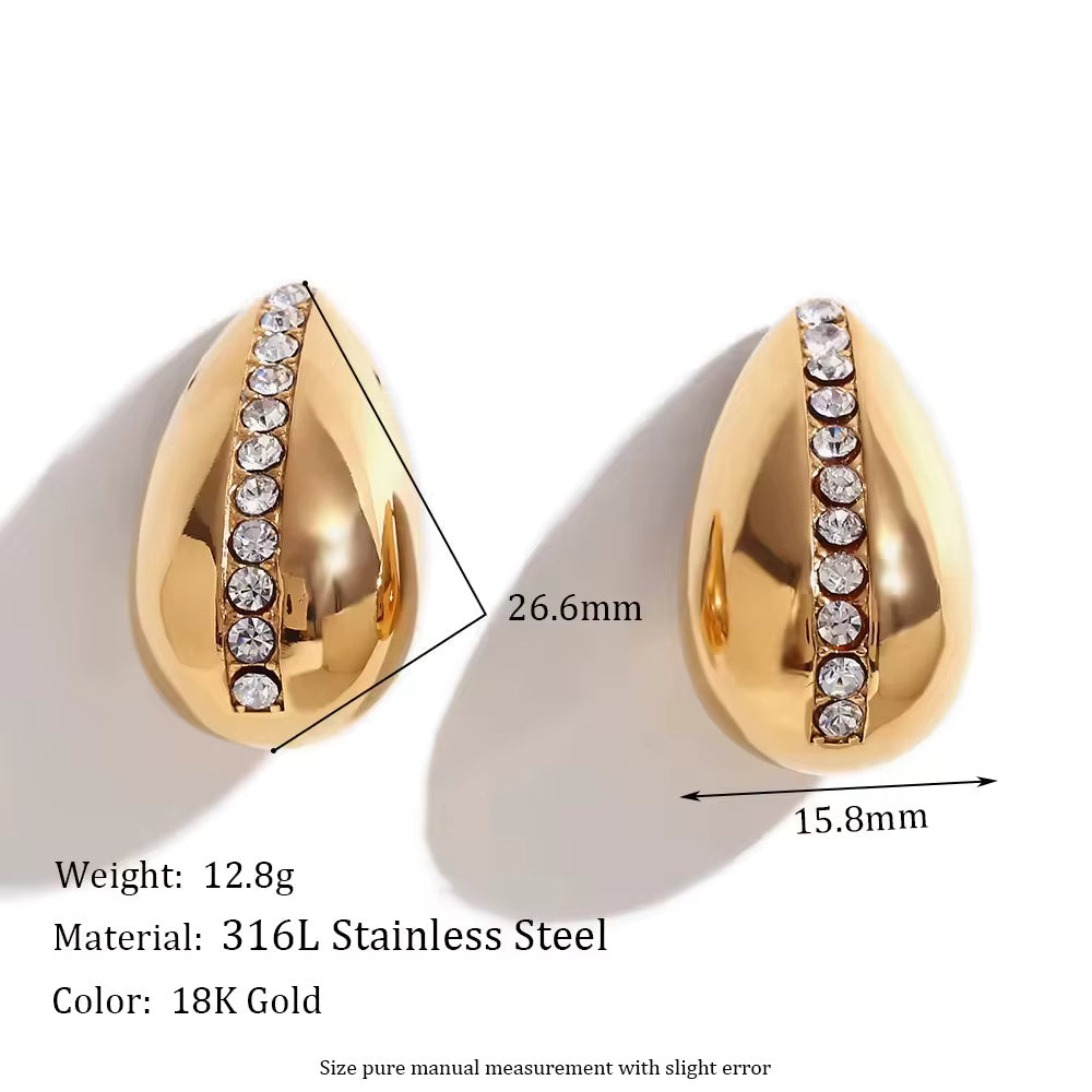 Stainless Geometric Studs