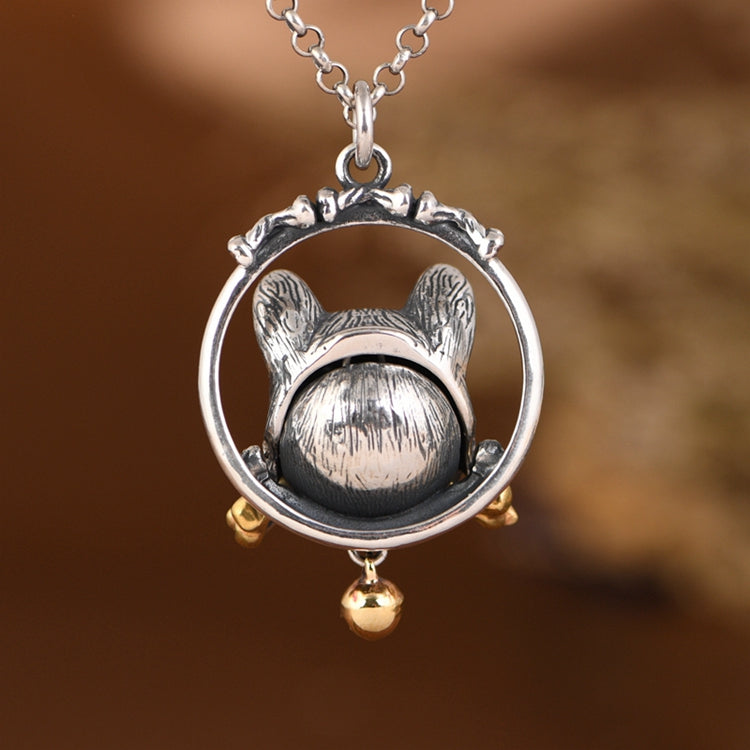 Dog Fighting Bone Necklace