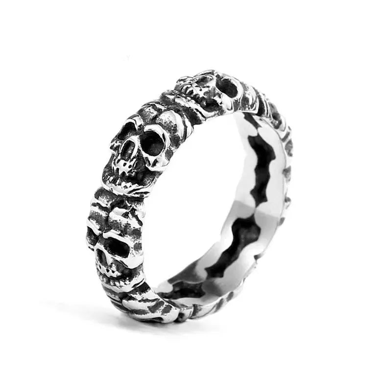 Minimalist Skull Ring