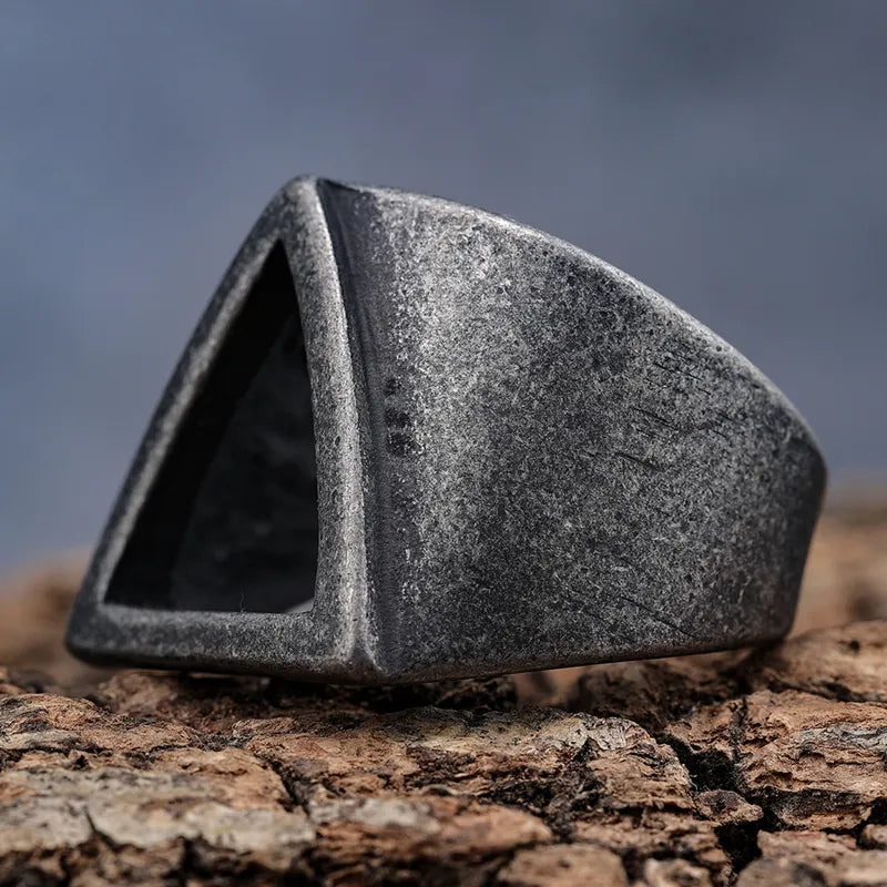 Hollow Triangle Ring