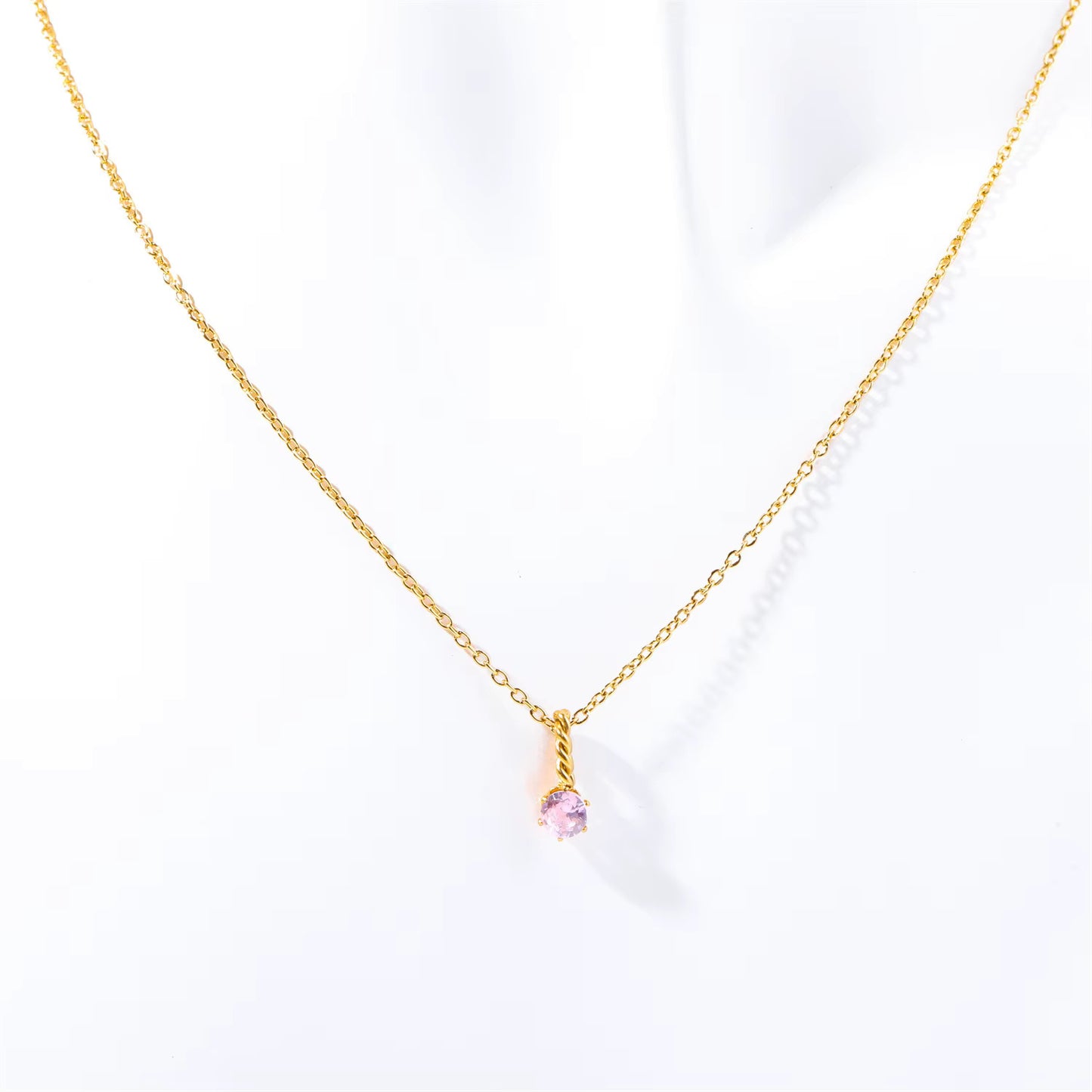 Zodiac Gemstone Necklace