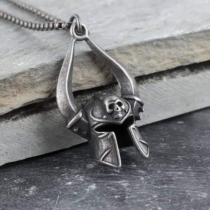 Samurai Helmet Pendant