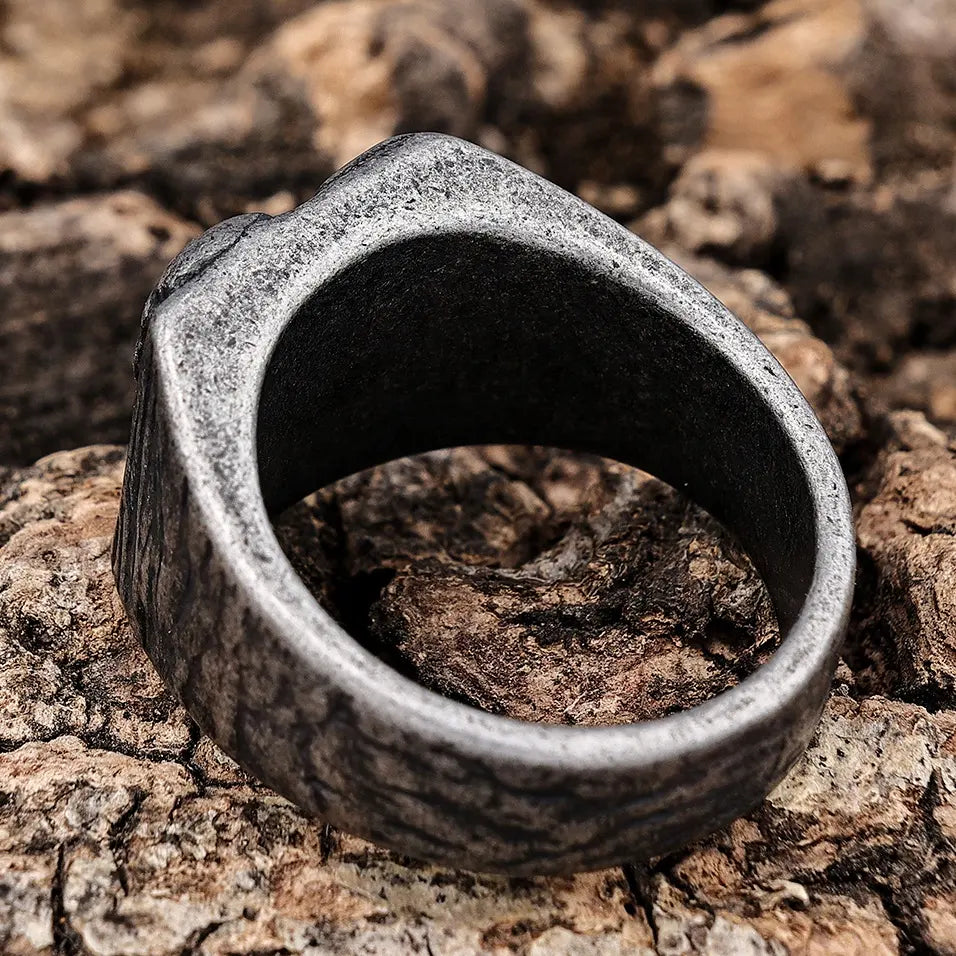 Profanity Skull Ring