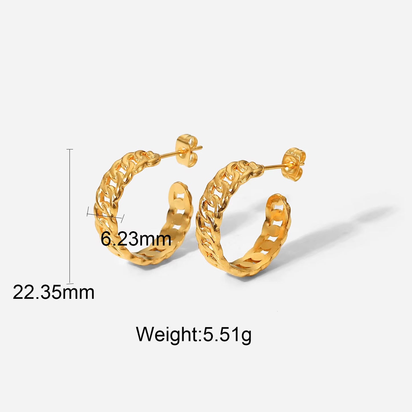Exaggerated Geometric Earrings