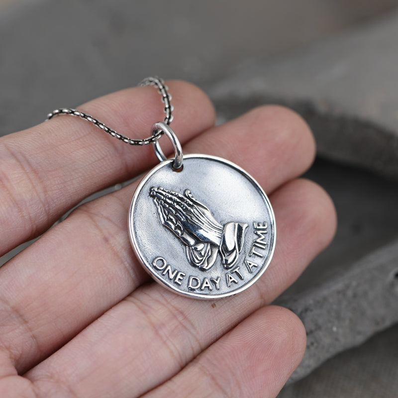 Prayer Hands Necklace