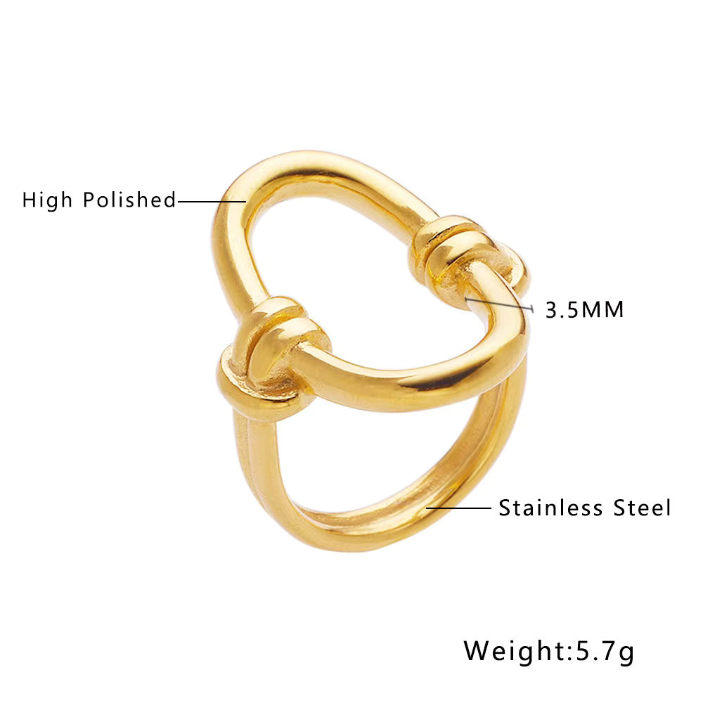 Rhinestone Pearl Ring