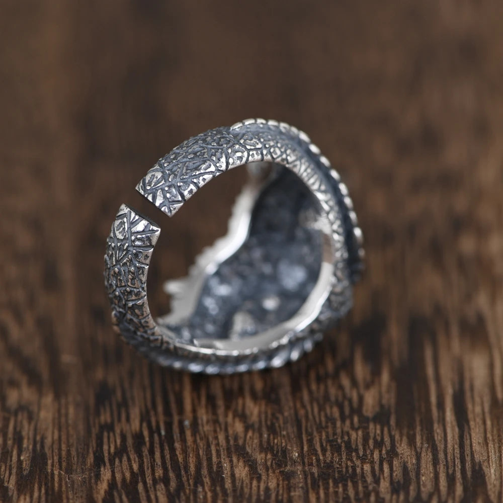 Silver Lizard Ring