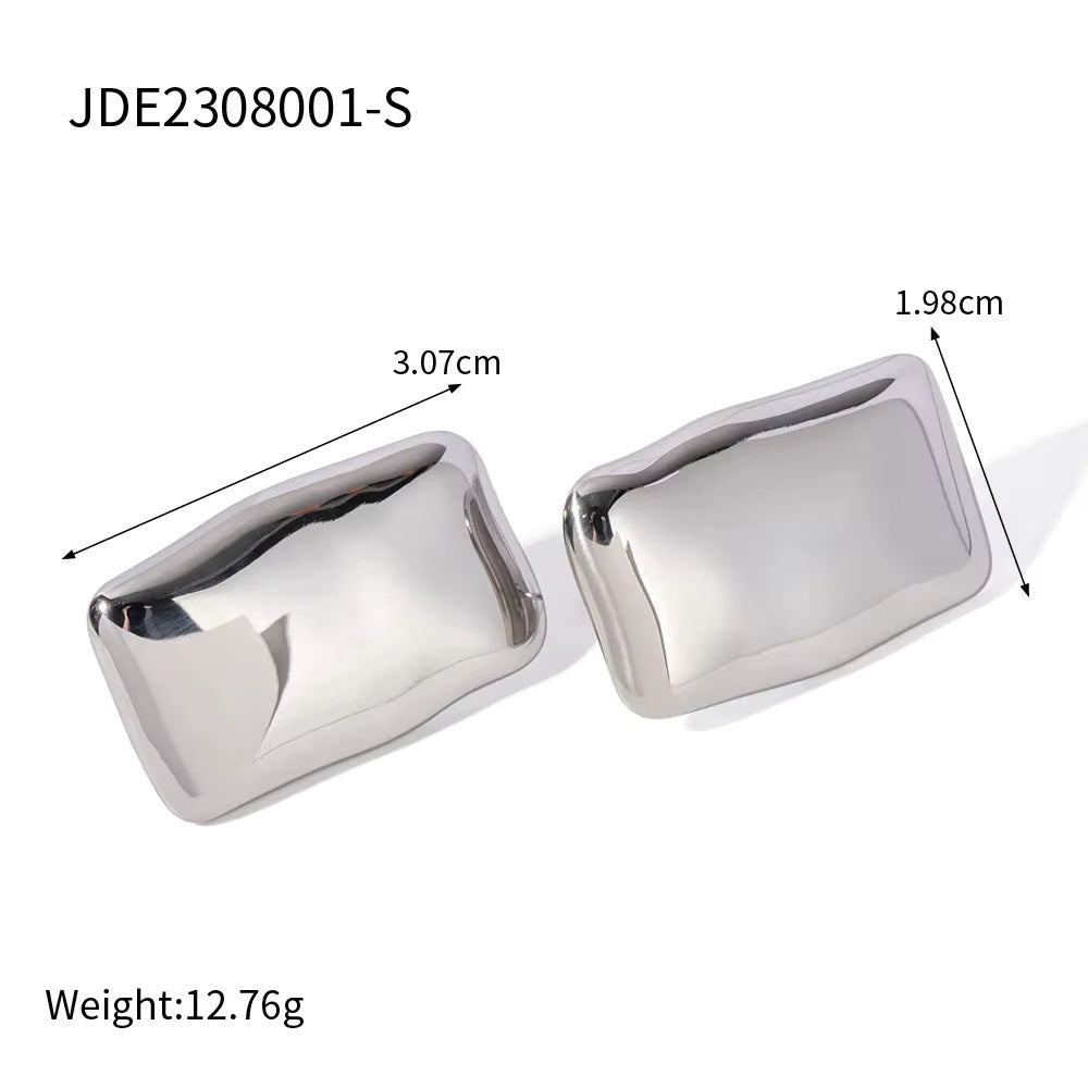 Chunky Stud Earrings