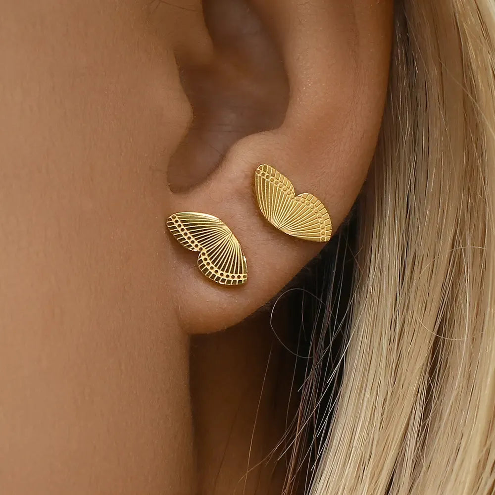 Butterfly Stud Earrings